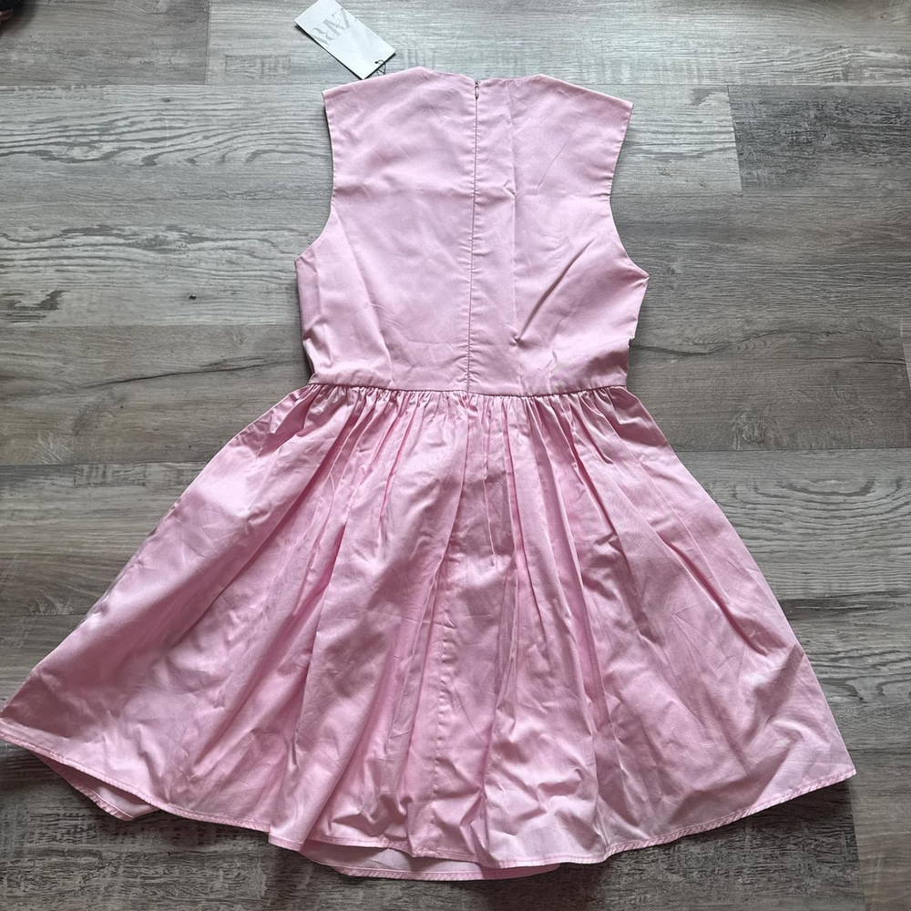 ZARA MINI DRESS ZW COLLECTION - SIZE XS - BRAND NEW WITH TAG - Picture 7 of 8